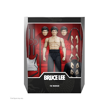 Bruce Lee - Figurine Ultimates Bruce The Warrior 18 cm pas cher