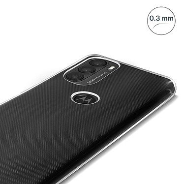 Avis Avizar Coque pour Motorola Moto G71 5G Silicone Souple Ultra-Fin 0.3mm  Transparent