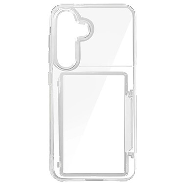 Forcell Coque pour Samsung Galaxy S24 Antichoc Rigide Bords Surélevés Transparent