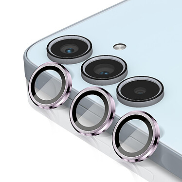 Enkay Protège Caméra pour Samsung Galaxy A35 5G Verre Trempé 9H Anti-rayures Lavande pas cher