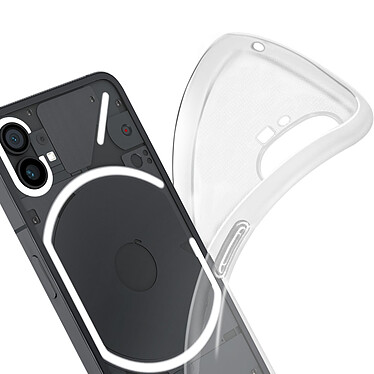 Acheter Avizar Coque pour Nothing Phone 1 Silicone Souple  Transparent