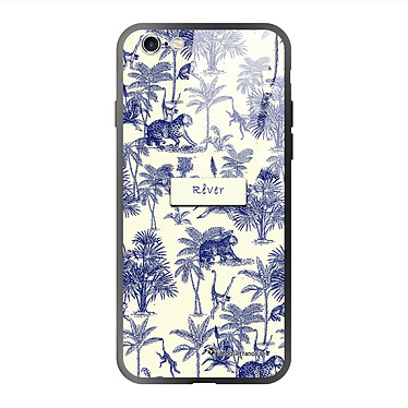 LaCoqueFrançaise Coque iPhone 6/6S Coque Soft Touch Glossy Botanic Rêve Design