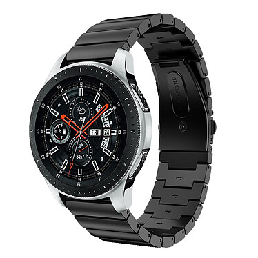 Avizar Bracelet Samsung Galaxy Watch 46 mm maillons en acier - noir