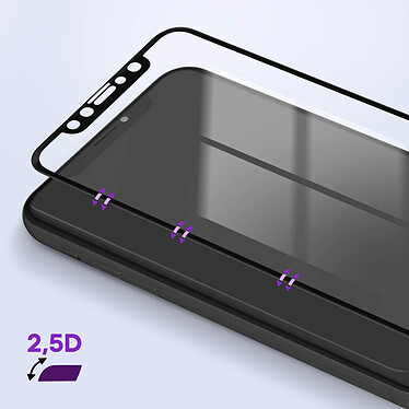 Avis Force Glass Verre Incassable pour iPhone XS Max et 11 Pro Max Dureté 9H+ Garantie à vie  Noir
