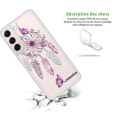 Avis Evetane Coque Samsung Galaxy S22 5G 360 intégrale transparente Motif Carpe diem Tendance