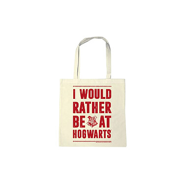 Harry Potter - Sac shopping I Would Rather Be At Hogwarts