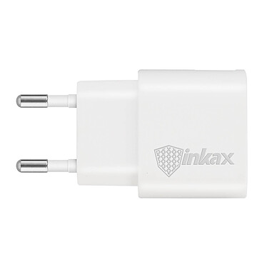 Inkax Chargeur Secteur + Câble Micro USB Smartphone 1A  Blanc pas cher