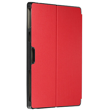 Avizar Housse pour Microsoft Surface Pro 9 Clapet Support Stand Fin Rouge