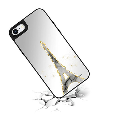 Avis LaCoqueFrançaise Coque iPhone 7/8/ iPhone SE 2020/ 2022 miroir Illumination de paris Design