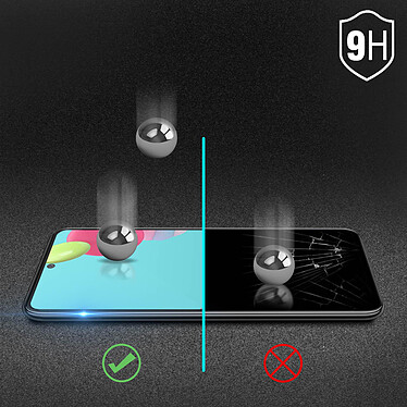 Avis Muvit Film pour Samsung Galaxy A52 et A52s Verre Trempé 9H Tiger Glass  Bords Noir