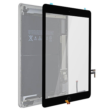 Avizar Ecran Tactile iPad 5 Vitre de Remplacement Cadre Noir pas cher