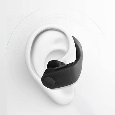 Avis Avizar Écouteurs Sans-fil Bluetooth Sport Contour d'oreille Kit mains libres Noir