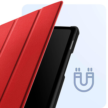 Avizar Étui pour Lenovo Tab M10 Gen 3 Support vidéo / clavier Mise en veille  Rouge pas cher