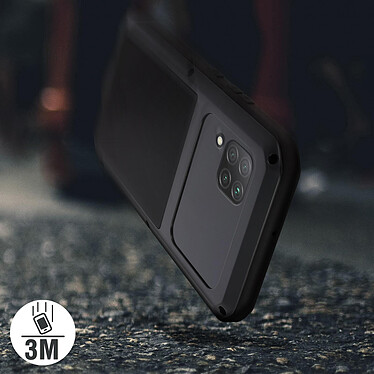 Avis Love Mei Coque Pour Huawei P40 Lite Anti-pluie Antichoc 3m Intégrale Powerful  Noir