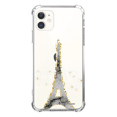 LaCoqueFrançaise Coque iPhone 11 anti-choc souple angles renforcés transparente Motif Illumination de paris