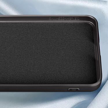Acheter Avizar Coque pour Samsung Galaxy S23 Plus silicone flexible effet métallisé intérieur doux  Gris