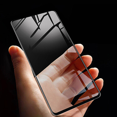Avizar Film Xiaomi Redmi Note 9 Verre Trempé Incurvé Transparent au Contour Noir pas cher
