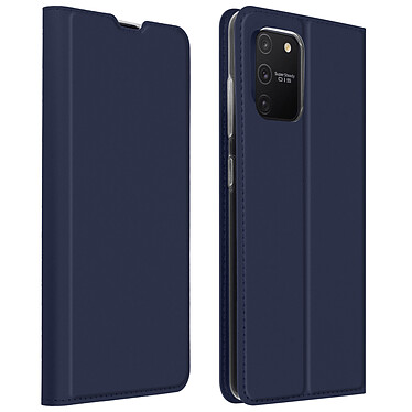 Dux Ducis Étui Samsung pour Galaxy S10 Lite Folio Porte-carte Support Vidéo Bleu nuit