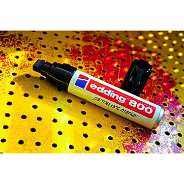 EDDING Marqueur Permanent 800 blister de 2 noir 4-12 mm pas cher