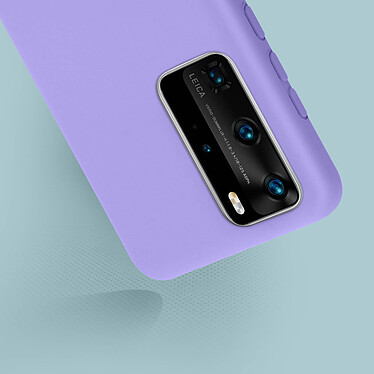 Avis Avizar Coque Huawei P40 Pro Semi-rigide Mat Finition Soft Touch Compatible Qi Violet