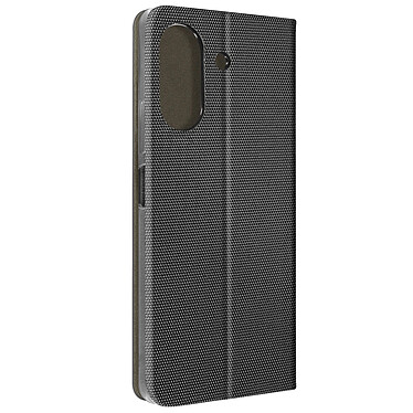 Avizar Étui pour Xiaomi Redmi 13C Tissu Porte carte Support Série Sensitive Noir