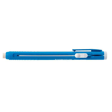 STAEDTLER Stylo-gomme Mars Plastic rechargeable, bleu