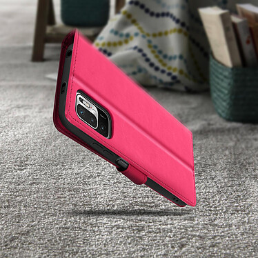 Acheter Avizar Étui Xiaomi Redmi Note 10 5G et Xiaomi Poco M3 Pro Vintage Porte-carte - Rose