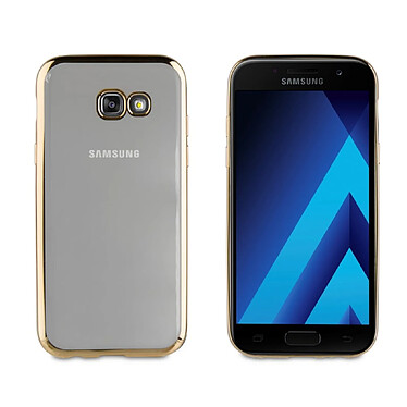 Avis Muvit Coque pour Samsung Galaxy A3 2017 Bling Souple Dorée