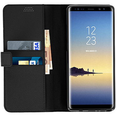 Avis Avizar Etui Galaxy Note 8 Housse Clapet Portefeuille Folio Noir - Fonction support