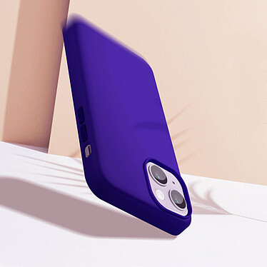 Avis Moxie Coque pour iPhone 14 Hybride Semi-rigide Fine Légère Intérieur Doux  violet