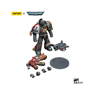 Warhammer 40k - Figurine 1/18 Grey Knights Interceptor Squad Interceptor with Incinerator 12 cm pas cher