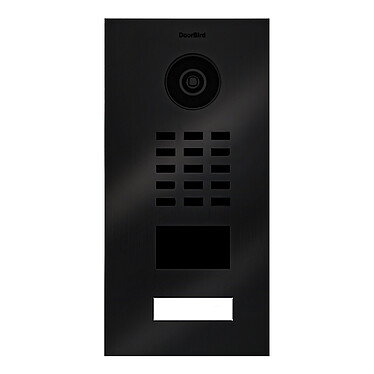 Doorbird - Portier vidéo IP avec lecteur de badge RFID encastré - D2101V-V2-EP TITANE BR