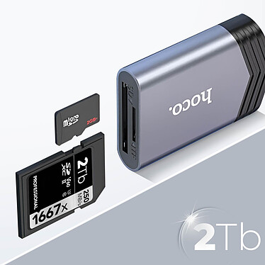 Avis Lecteur Carte port Lightning - Carte SD + micro SD (2TB)