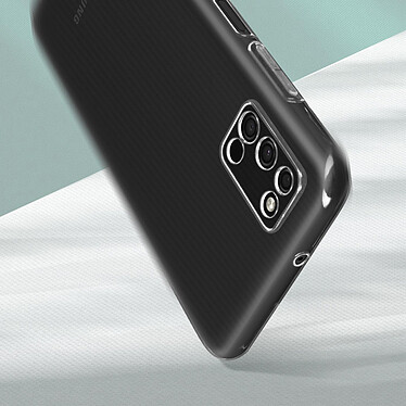 Avis Avizar Coque Samsung Galaxy A03s Silicone Souple Film Verre Trempé 9H Transparent