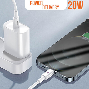 Avis LinQ Câble USB C vers Lightning 20W Power Delivery 3m pour iPhone/iPad Blanc
