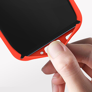 Avis Avizar Coque pour Xiaomi Redmi Note 12 5G Silicone Semi-rigide Finition Douce au Toucher Fine  Rouge