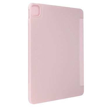 Avizar Étui pour iPad Pro 11 2024 Clapet Pliable Support Multipostions Rose Poudré