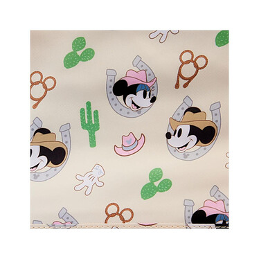 Disney - Sac à bandoulière Western Mickey and Minnie By Loungefly pas cher