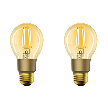 Woox - Pack de 2 Ampoule LED à filament intelligente E27 - R9078-2pack