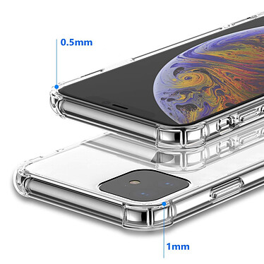 Evetane Coque iPhone 11 anti-choc souple angles renforcés transparente Motif transparente Motif pas cher