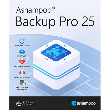 Ashampoo Backup Pro 25 - Licence perpétuelle - 1 PC - A télécharger