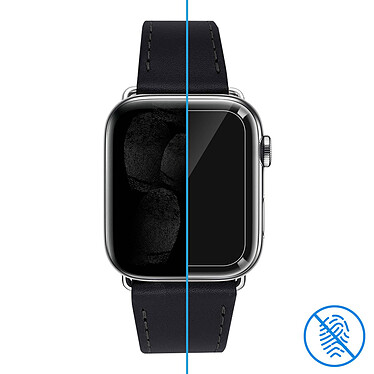 Avizar Film Apple Watch 44mm Protection Écran Verre Trempé 9H Incurvé 3D - Transparent pas cher