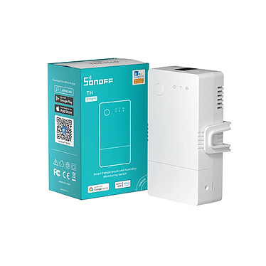 Sonoff - Capteur intelligent de la température et de l'humidité 16A Wifi THR316 - SONOFF pas cher