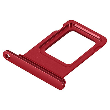 Clappio Tiroir carte SIM Apple iPhone 11 1 logement pour Nano Sim - rouge pas cher