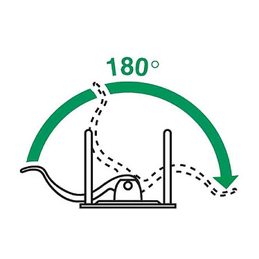 Acheter LEITZ Classeur à levier 180° plastifié WOW Dos de 80 mm Bleu Métallique