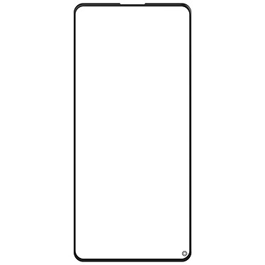 Force Glass Verre Trempé pour Samsung Galaxy A51 Dureté 9H+ Biseauté Garantie à vie  Noir