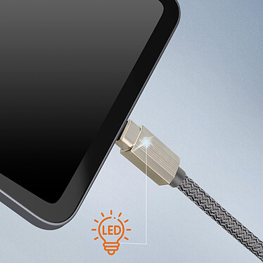 Acheter LinQ Câble USB vers USB C Fast Charging 6A Synchronisation Longueur 1.2m Gris