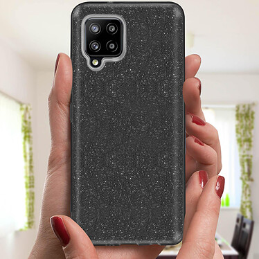 Acheter Avizar Coque Samsung Galaxy A42 5G Paillette Amovible Silicone Semi-rigide noir