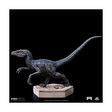 Acheter Jurassic World - Statuette Icons Velociraptor Blue 9 cm