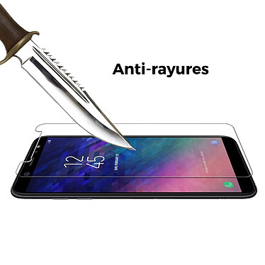 Avis Evetane Vitre Samsung Galaxy A6 2018 protectrice intégrale en verre trempé